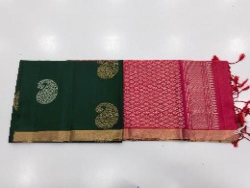 SOFT SILK SAREE WITH BLOUSE
